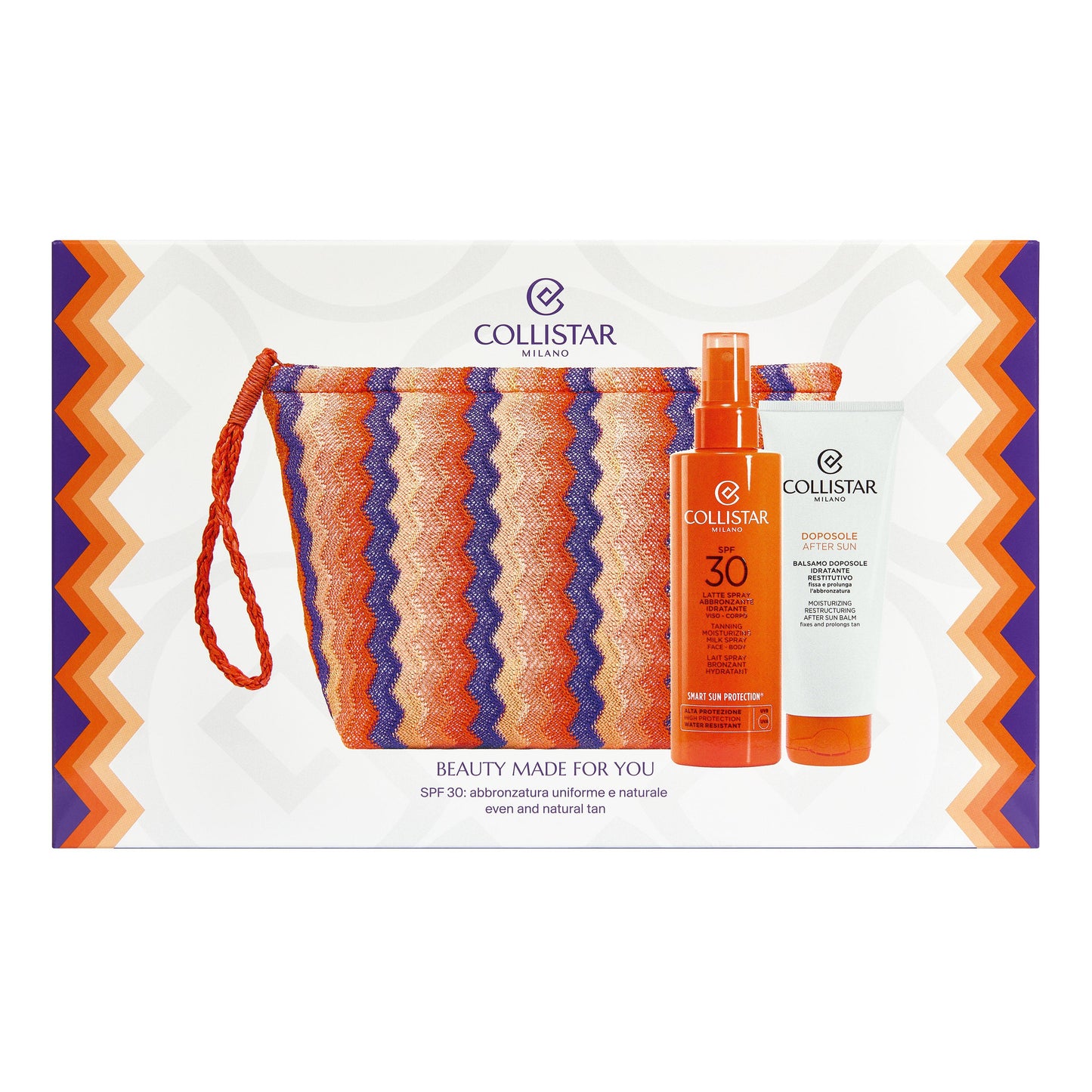 Cofanetto Latte Spray Abbronzante Idratante SPF30