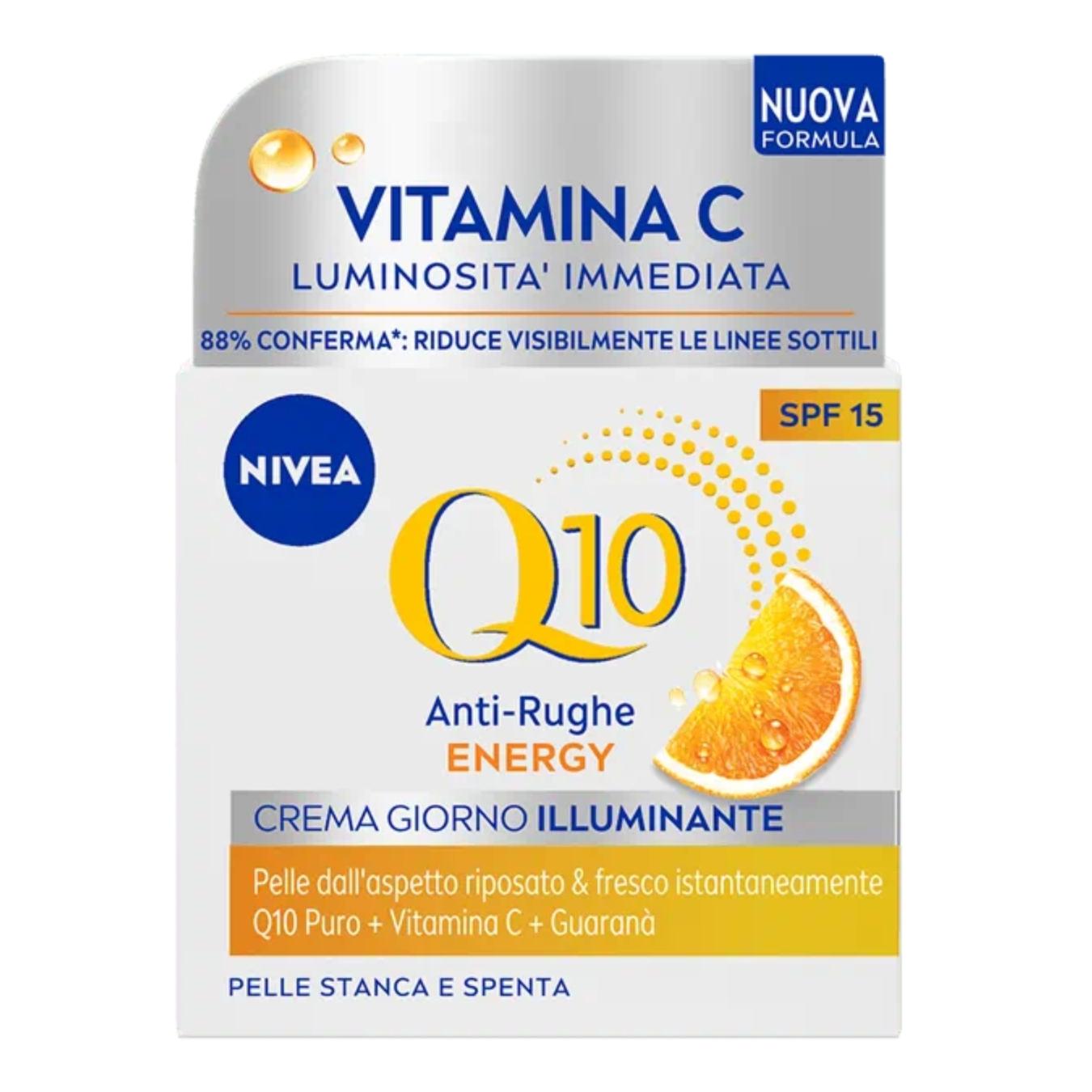 Q10 Anti-rughe Energy Crema Giorno Illuminante SPF15