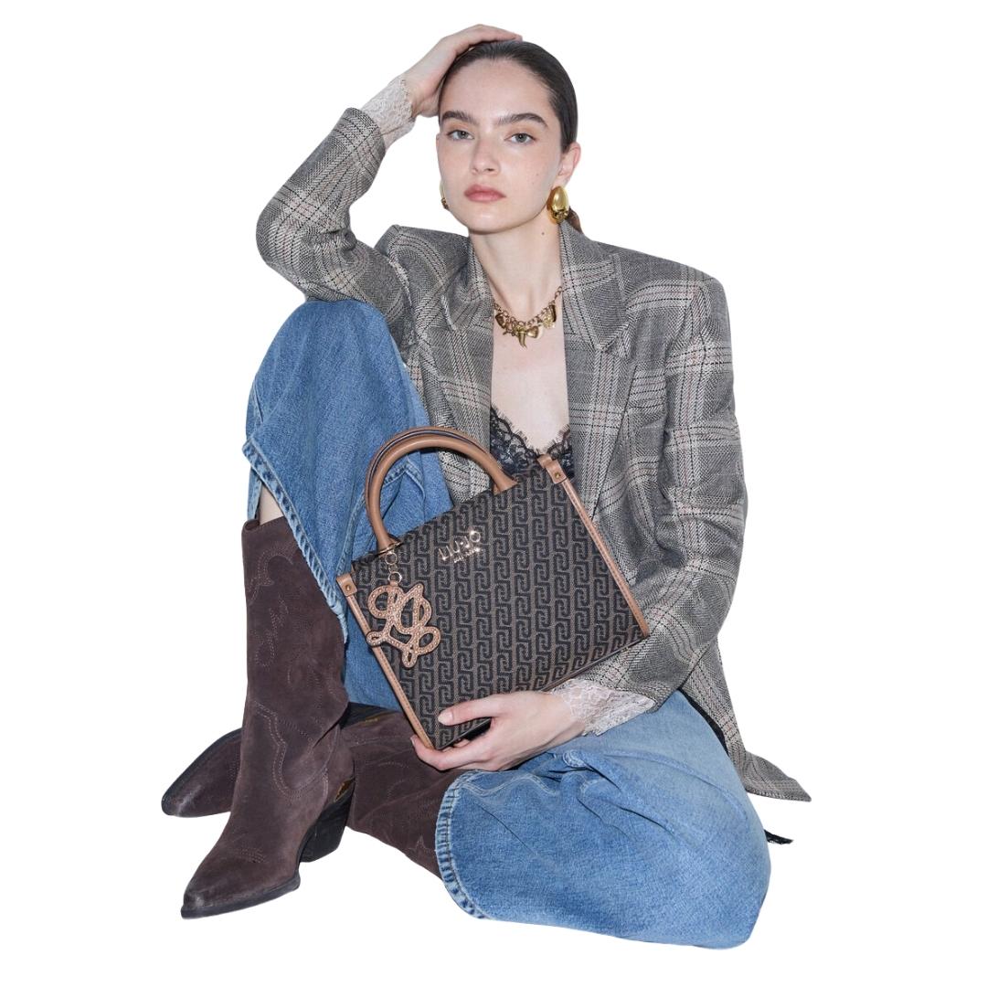 Borsa Piccola Jacquard