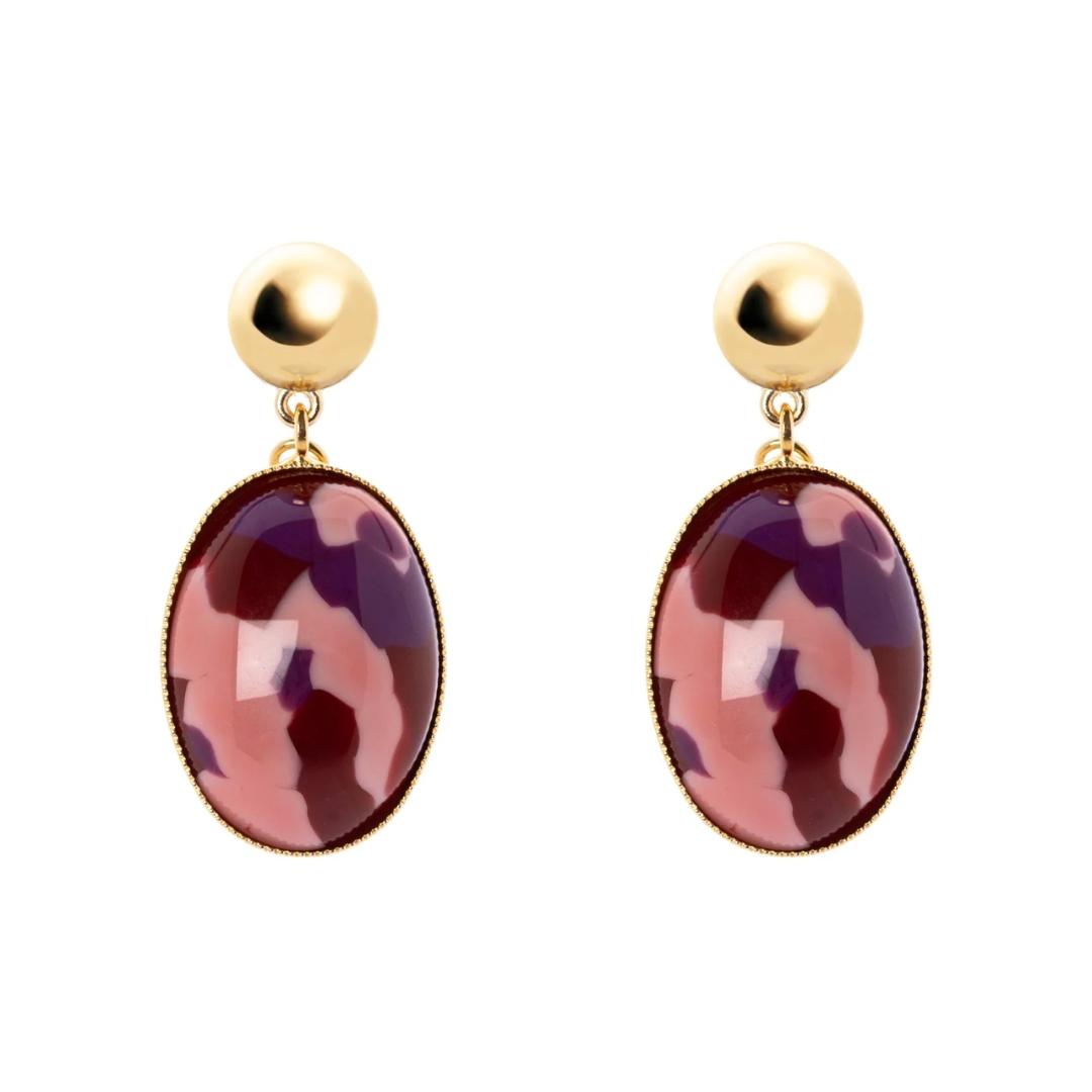 Orecchini Cupolina e Cabochon Sleeping Satellite