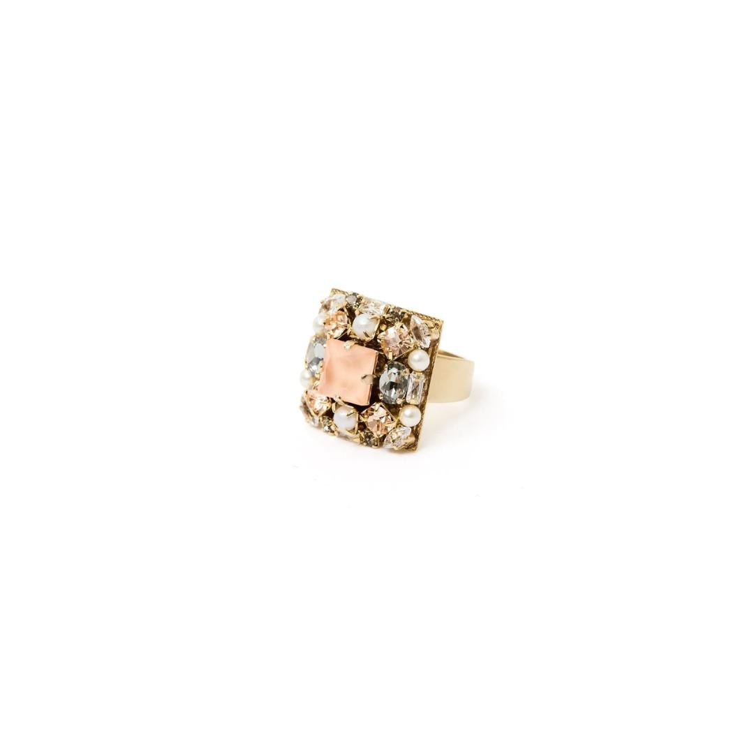 Anello Quadrato Hera