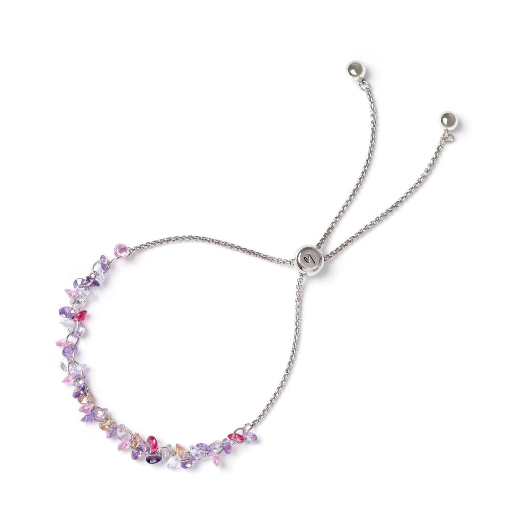 Bracciale Catena e Piccoli Zirconi Kristall