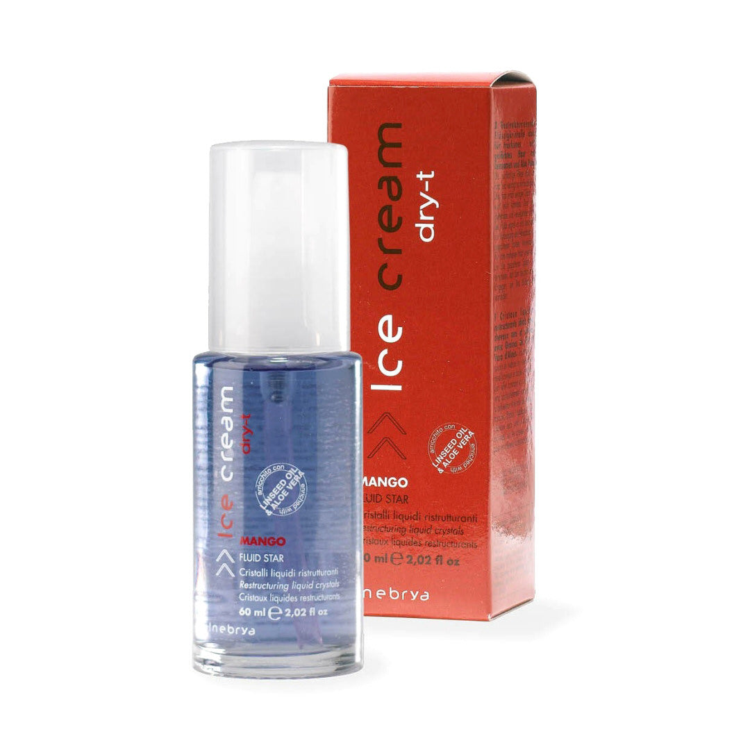 Inebrya Fluid Star Mango Cristalli Liquidi Ristrutturanti Per Capelli Secchi e Colorati 60ml