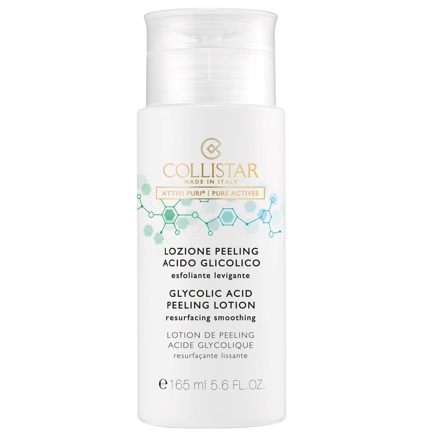 Collistar Attivi Puri Lozione Peeling Acido Glicolico 165 ml
