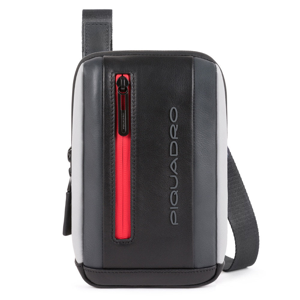 Piquadro Urbans Borsello da Cintura Grigio/Nero