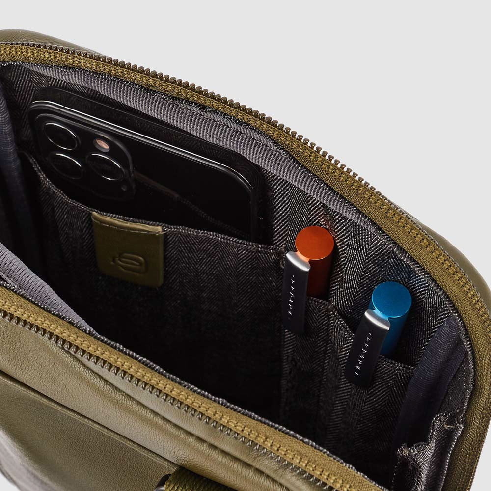 Piquadro W117 Borsello porta iPad®mini Charlie Verde