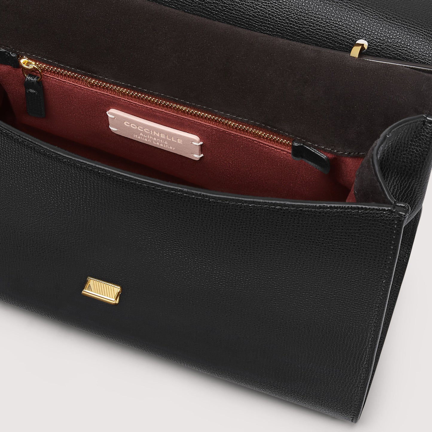 Coccinelle Borsa Neofirenze Textured Medium Noir