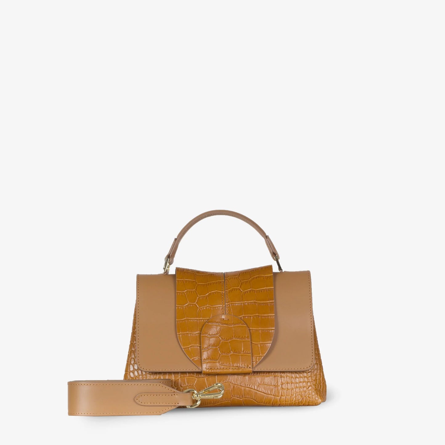 I PUPI Borsa Cocco Jaky Piccola Cammello