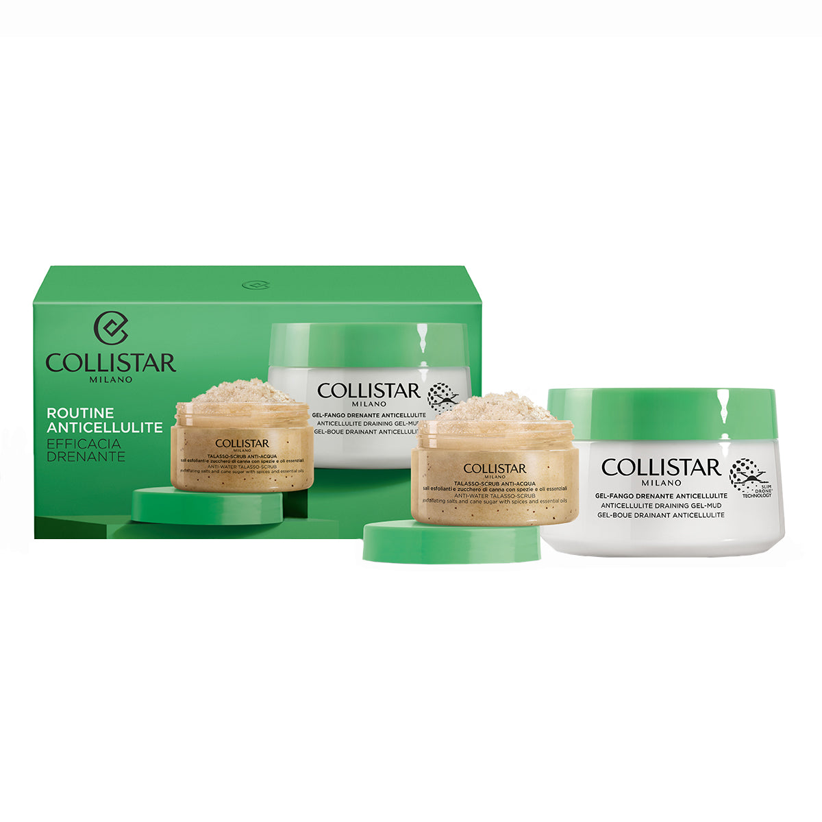 Cofanetto Routine Anticellulite Efficacia Drenante