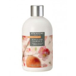 English Garden Peach Flowers Bagno Doccia Addolcente