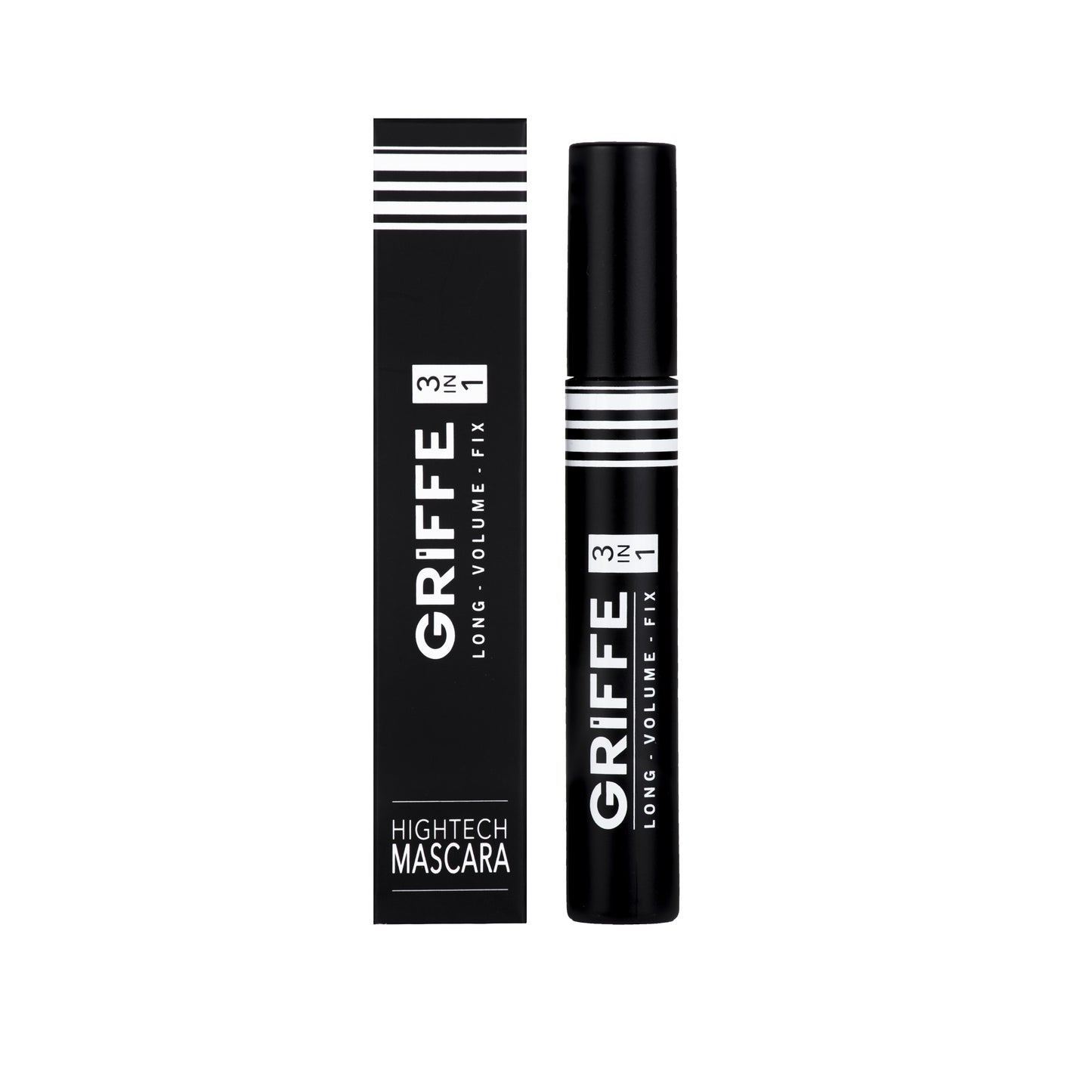 Mascara 3 in 1 Long - Volume - Fix Black