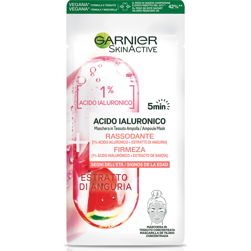 Skin Active Maschera Ampolla Acido Ialuronico