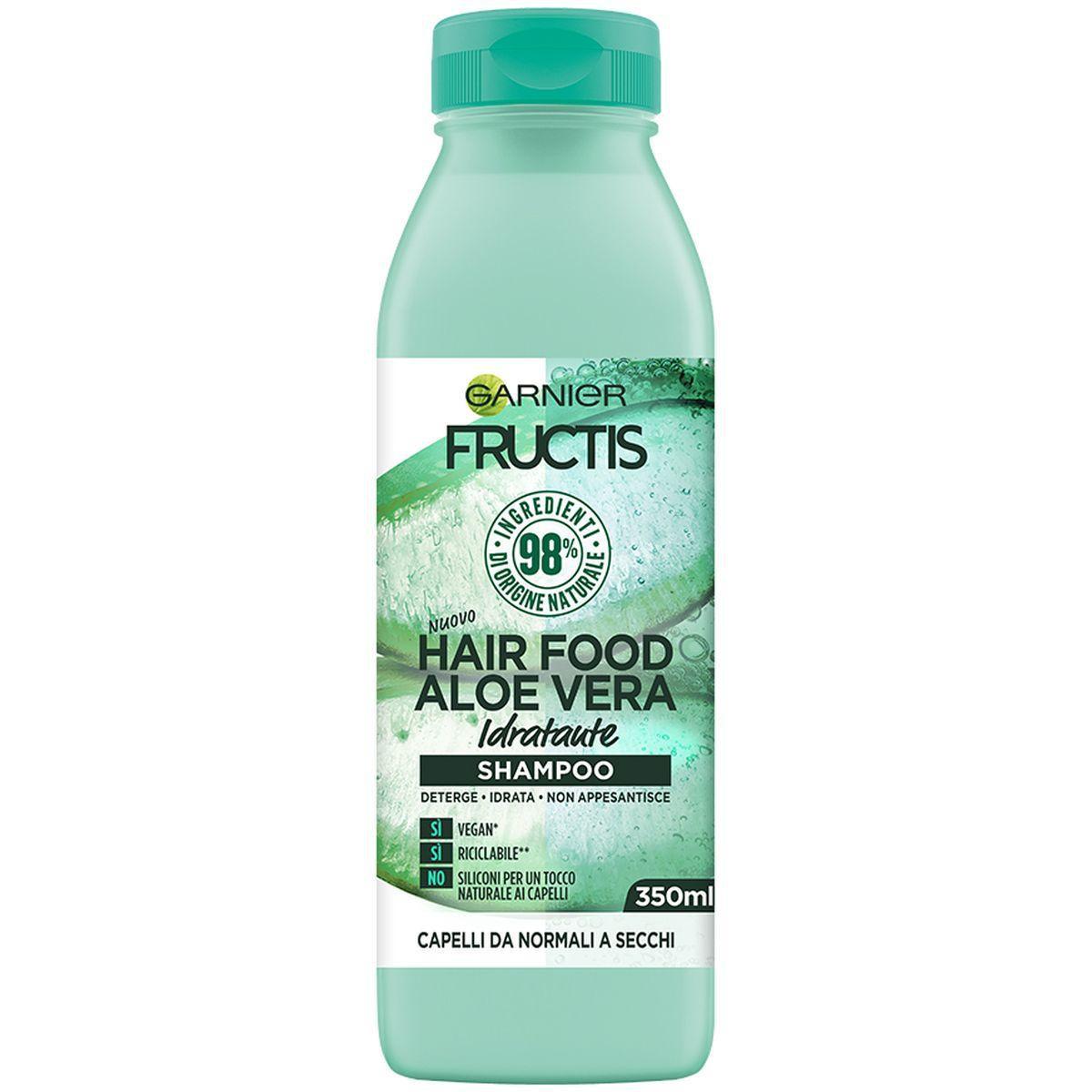 Fructis Shampoo Hair Food Aloe Vera Idratante