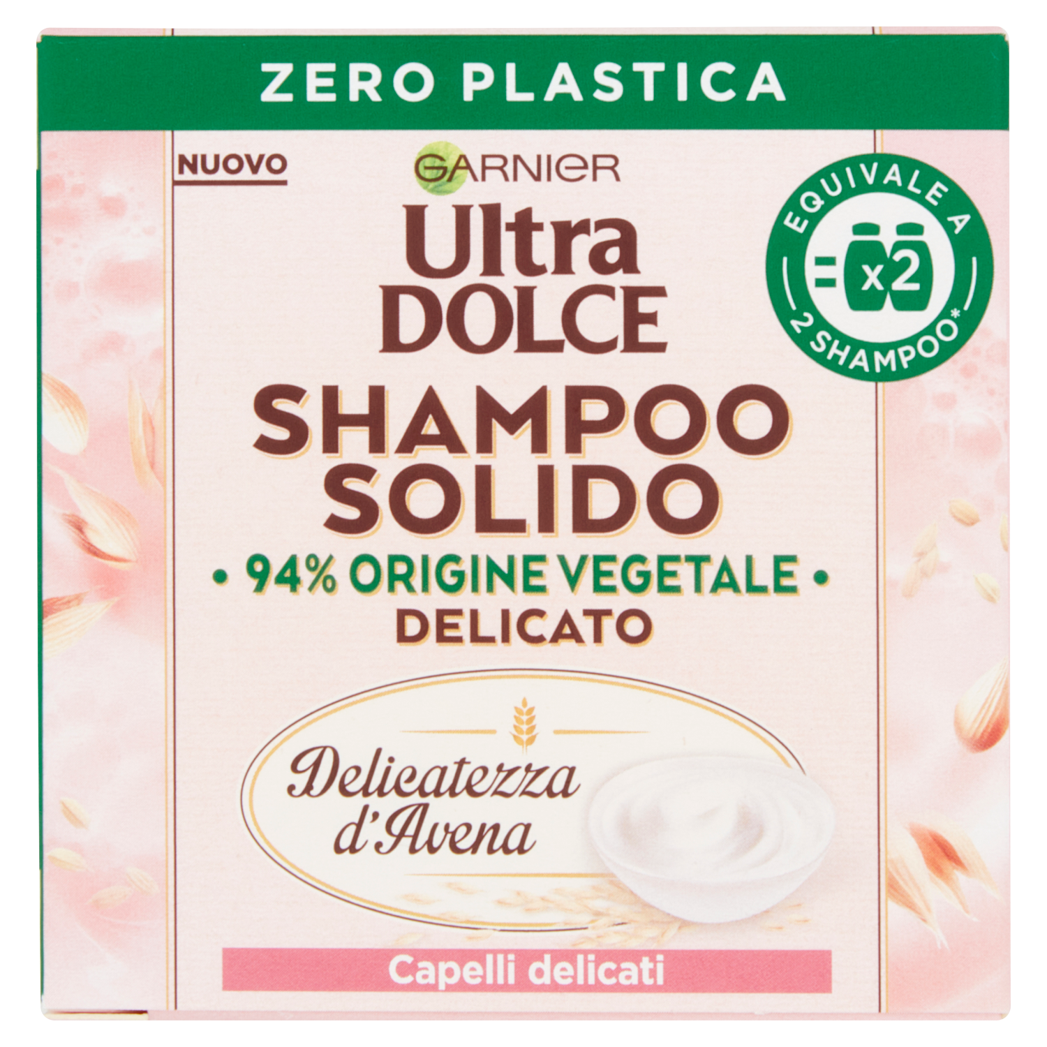 Ultra Dolce Shampoo Solido Delicatezza d'Avena