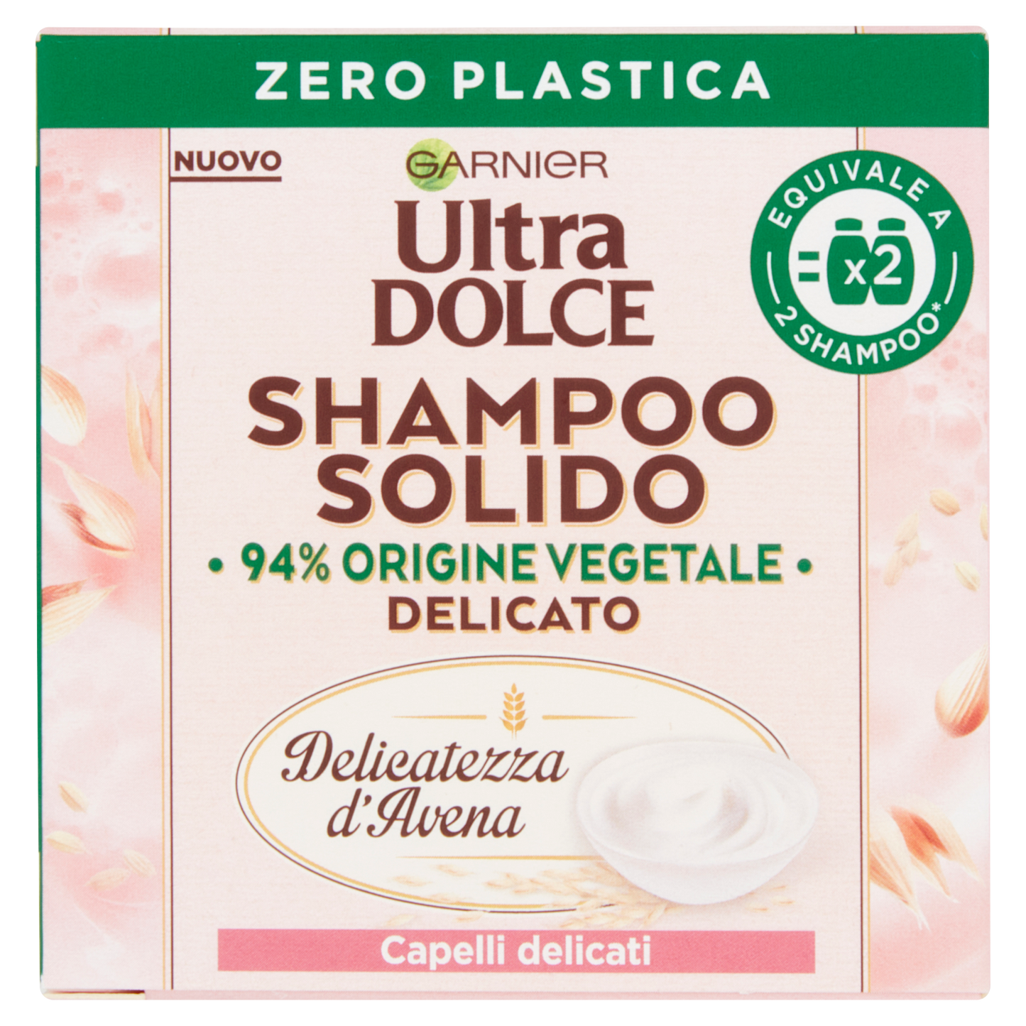Ultra Dolce Shampoo Solido Delicatezza d'Avena