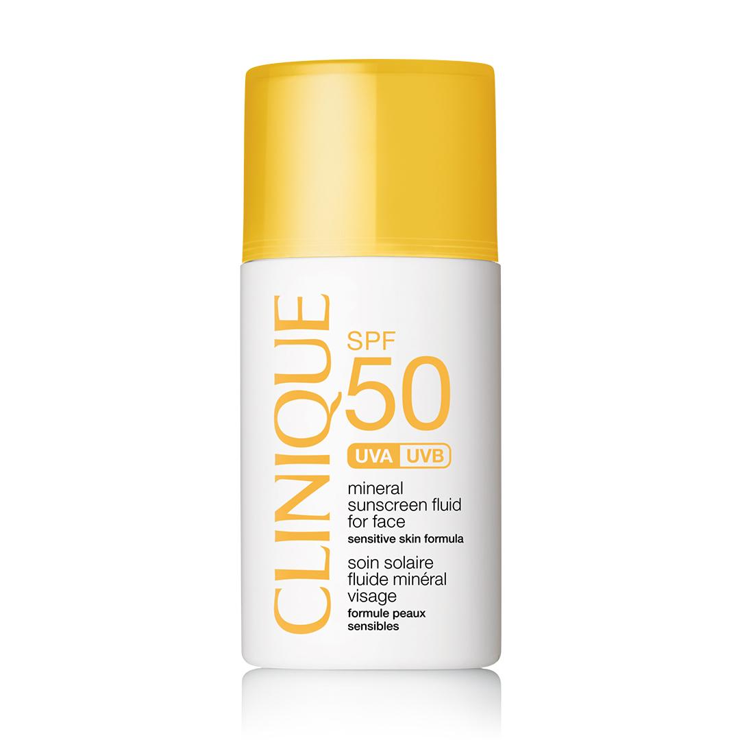 Sun SPF50 Mineral Sunscreen Fluid for Face