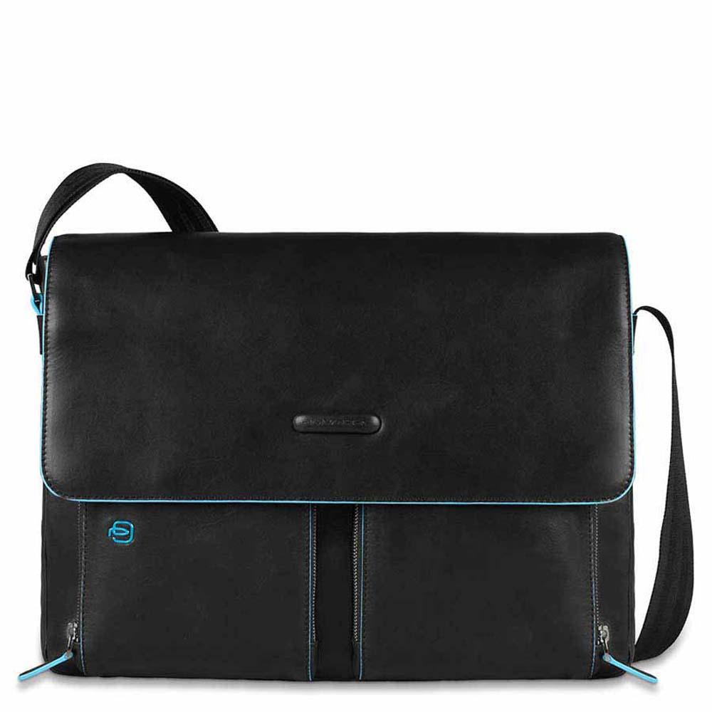 Blue Square Messenger porta computer in pelle