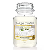 Jar Candles Fluffy Towels