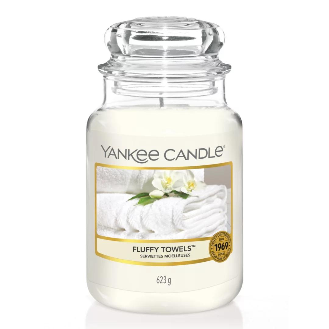 Jar Candles Fluffy Towels