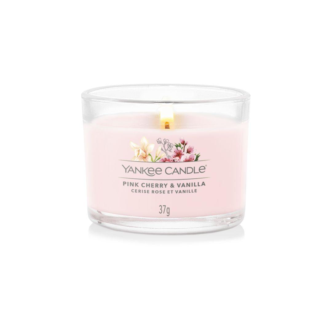 Filled Votive - Pink Cherry Vanilla