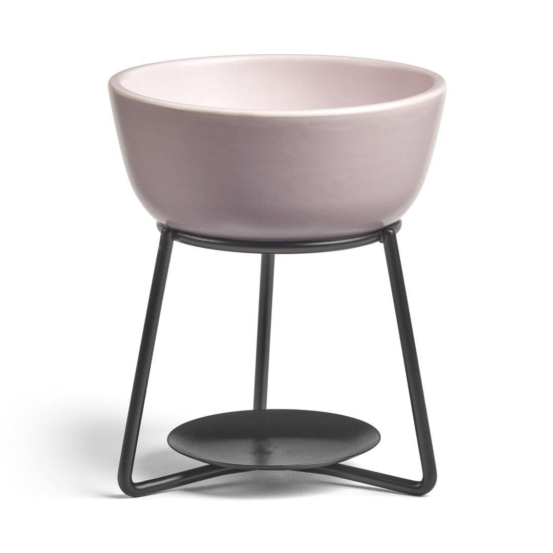 Scenterpiece Bruciatore con Timer - Pebble Grey Lilac