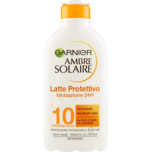 Ambre Solaire Latte Protettivo Ultra Idratante SPF10