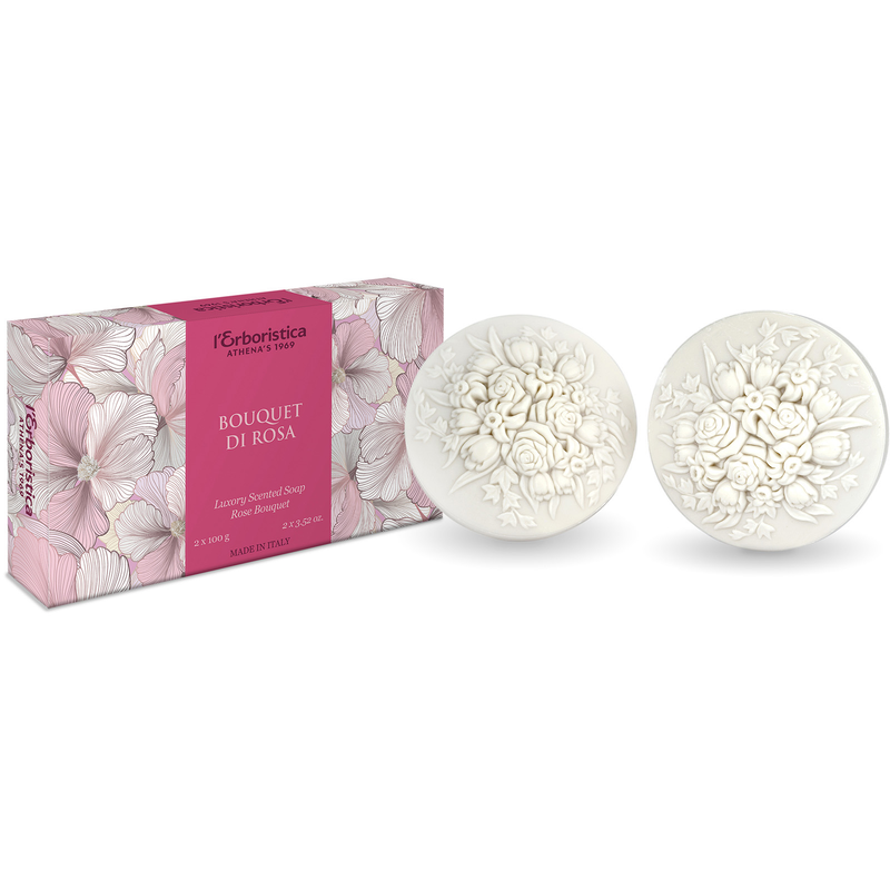 Cofanetto Sapone Profumato Bouquet di Rose