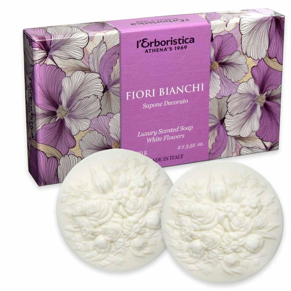 Cofanetto Sapone Profumato Fiori Bianchi