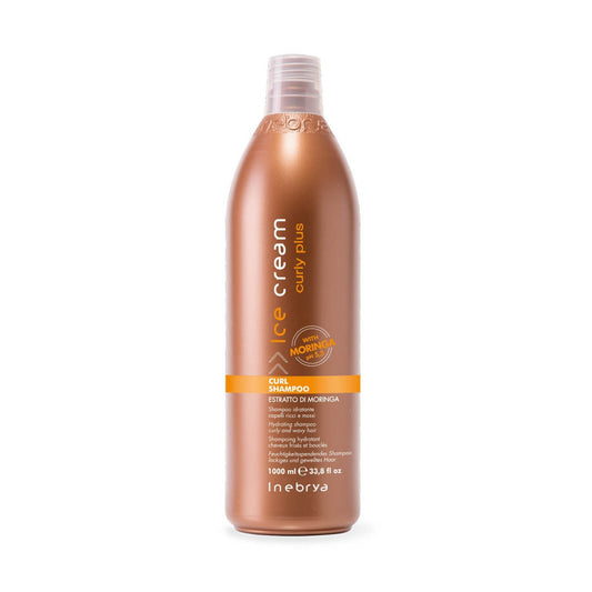 Inebrya Curl Shampoo idratante per capelli ricci, mossi e permanentati 1000ml