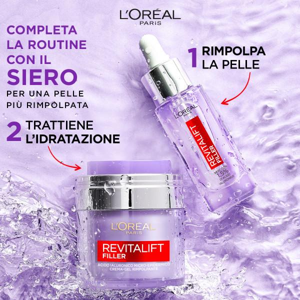 Revitalift Filler Acido Ialuronico Micro-Epidermico Crema-Gel Rimpolpante