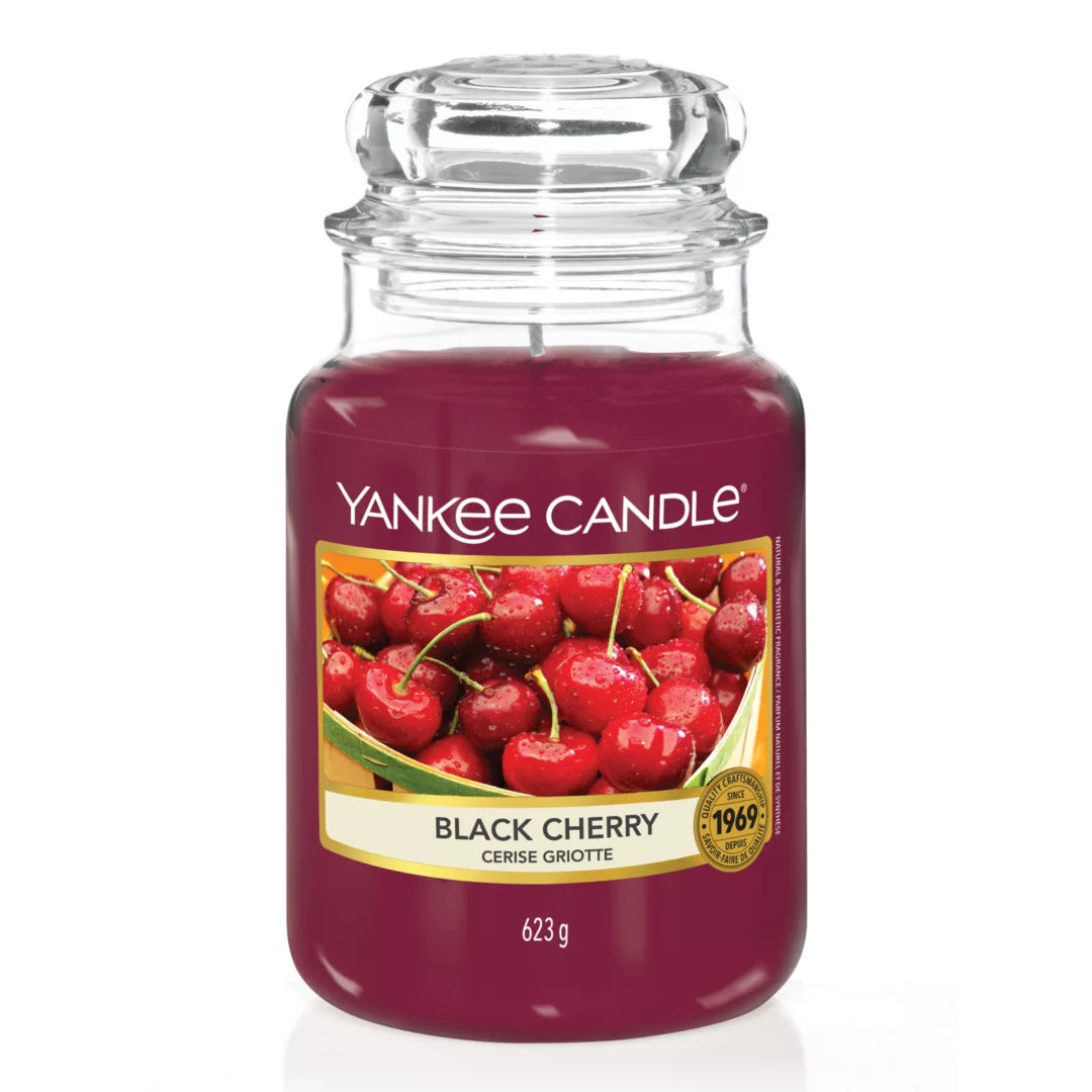 Jar Candles Black Cherry