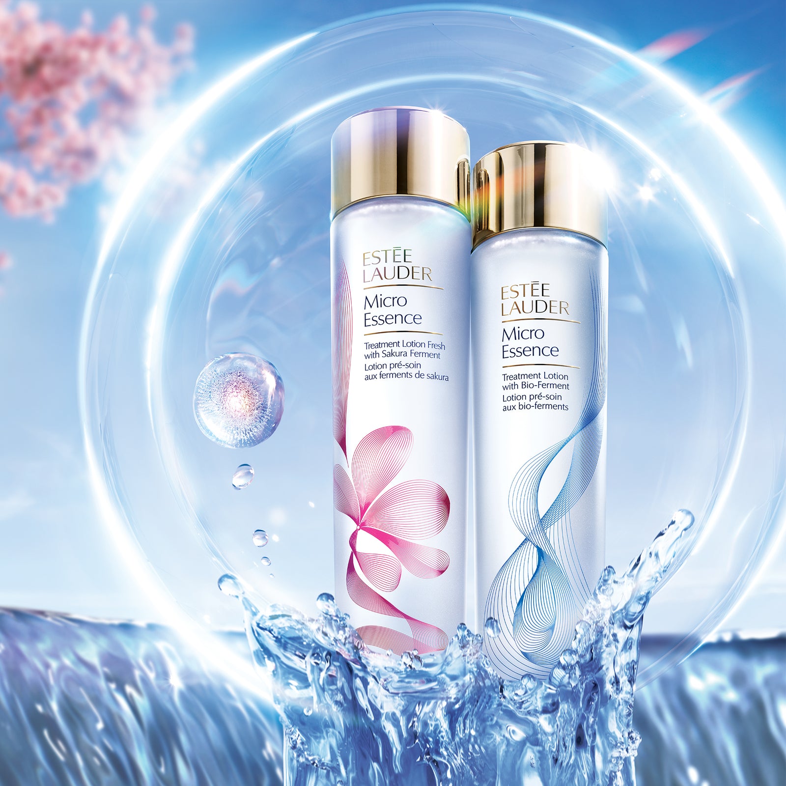 Micro Essence Skin Activating Treatment Lotion Fresh with Sakura Ferment