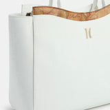 Geo Cool borsa shopping Bianca