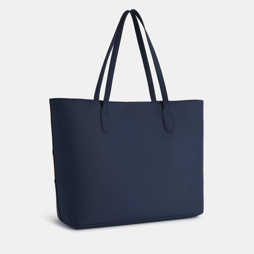 Geo Party Color borsa shopping Blu Navy