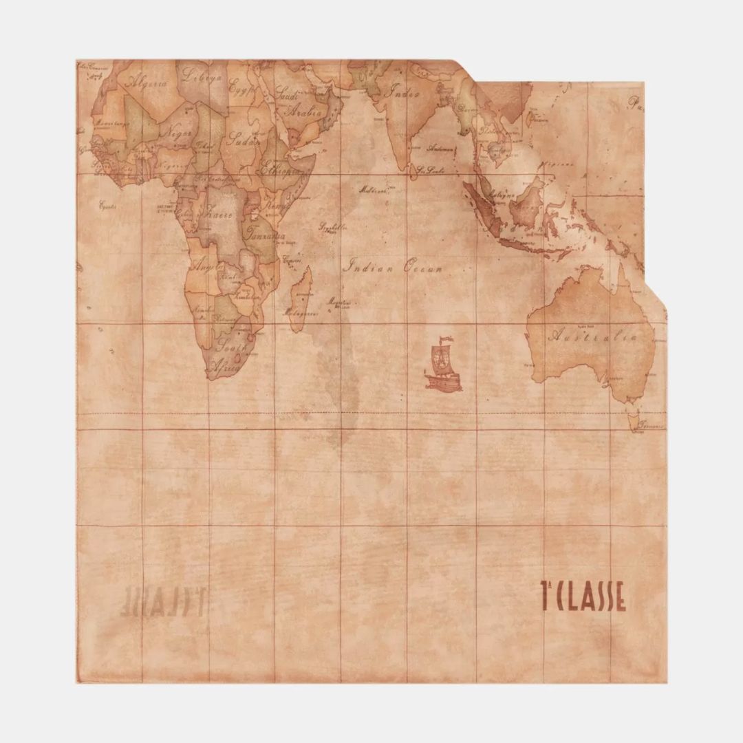 Sciarpa Geo Ring stampa Geo Classic