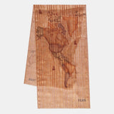 Sciarpa a righe in lurex Geo Classic