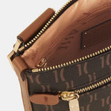 Monogram Bandoliera Cuoio