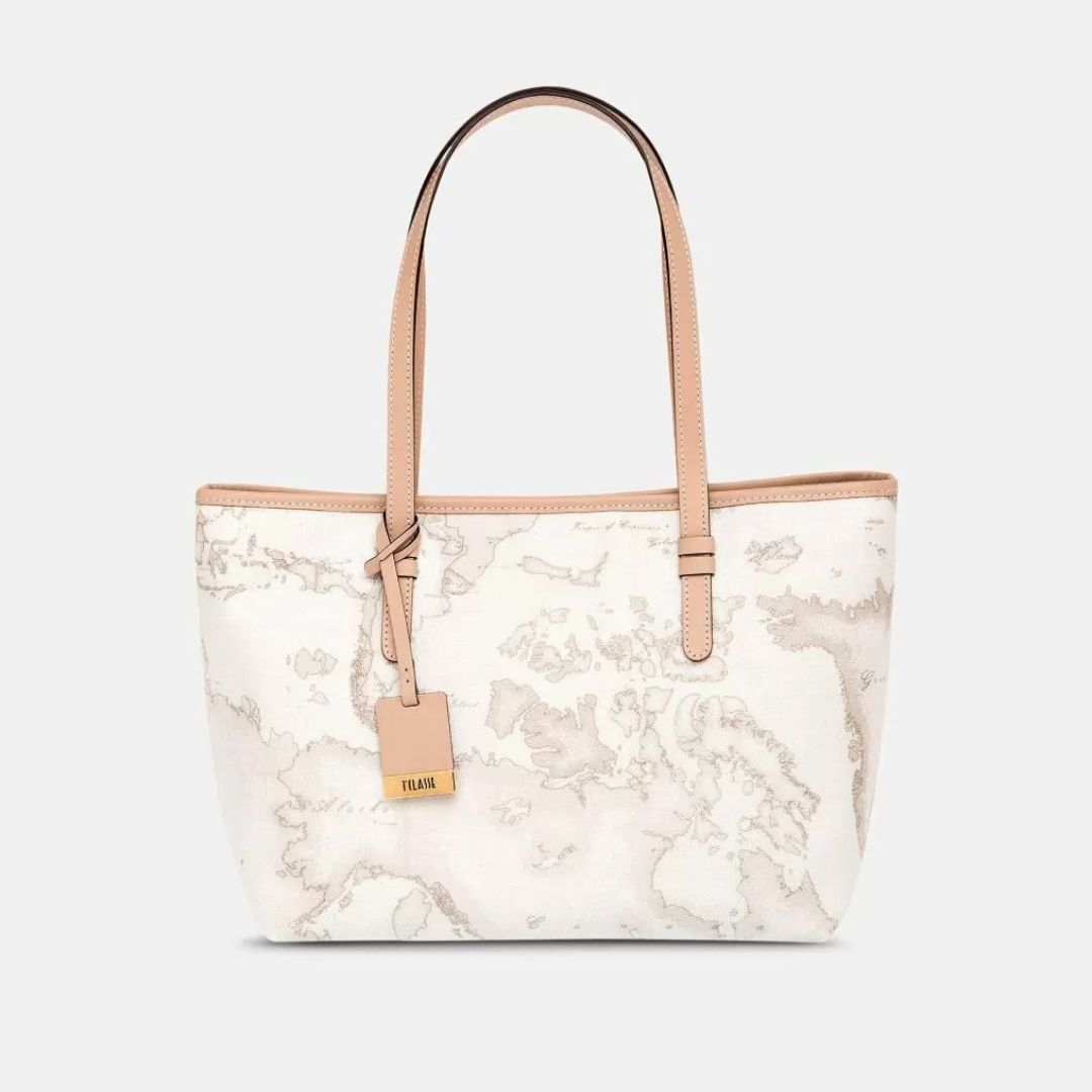 Geo White Borsa shopping media