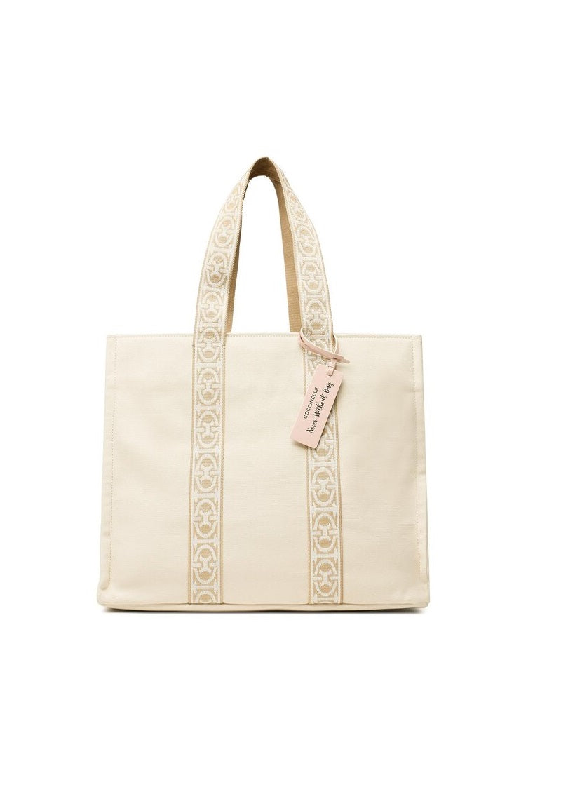 Never without ribbon L shopper