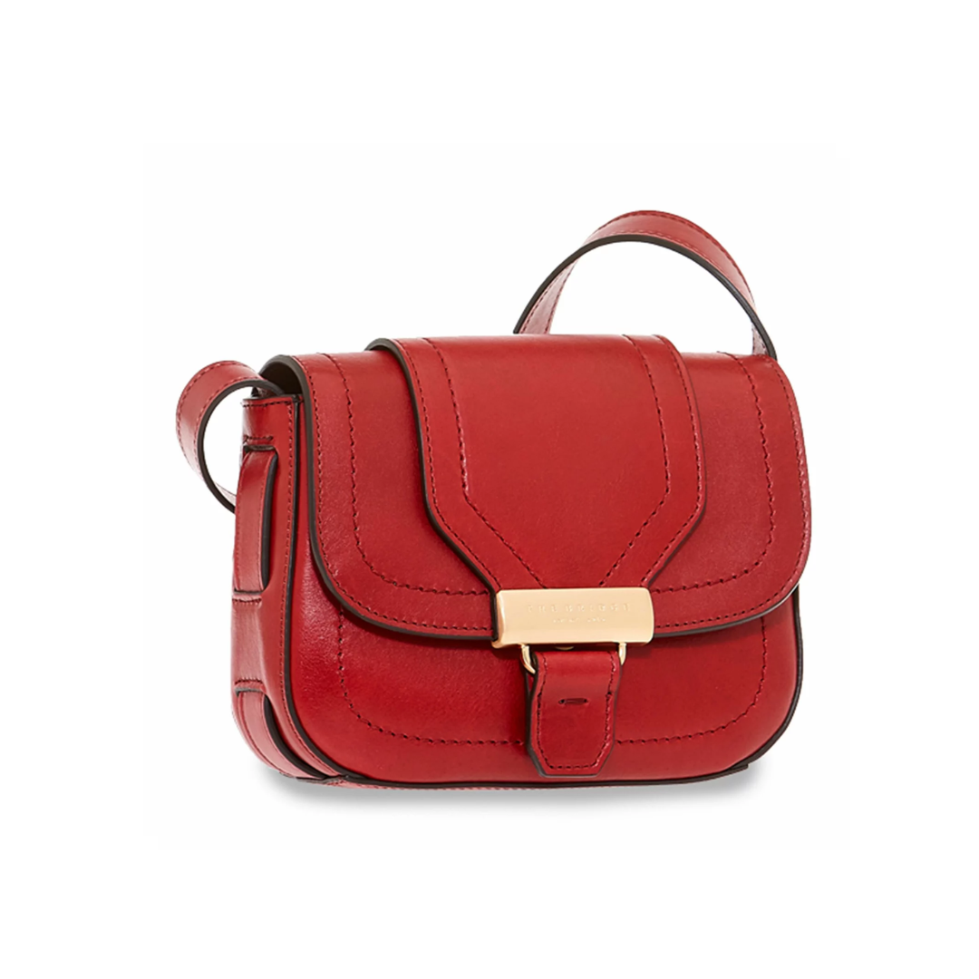 Benedetta Crossbody Rosso Ribes Oro