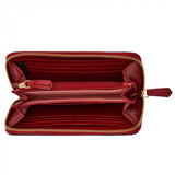 Lucrezia Portafoglio Base 26 Rosso Ribes Oro