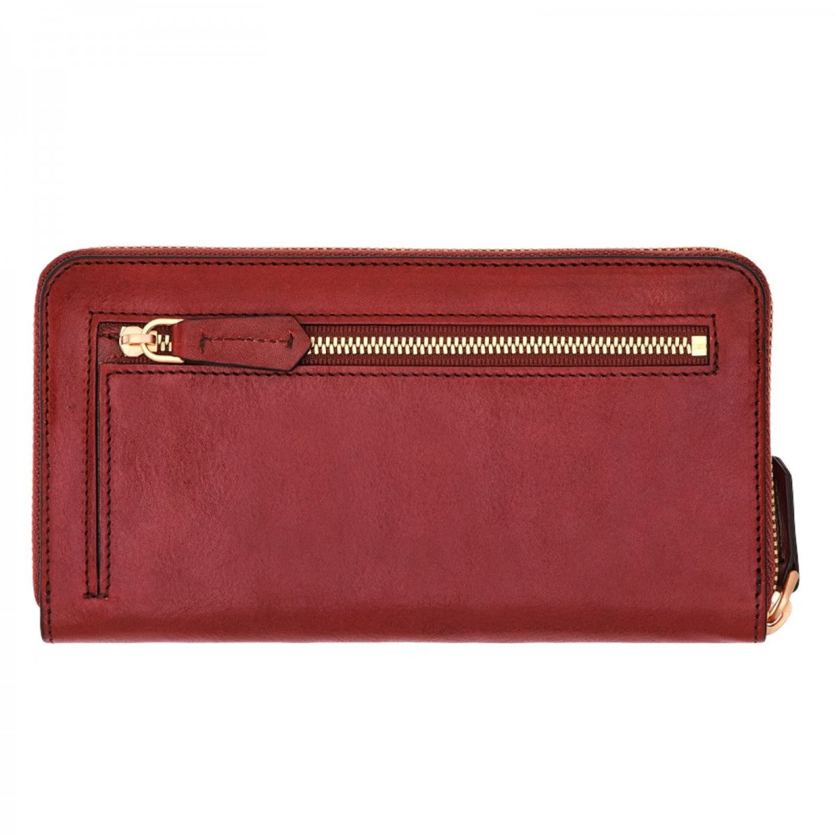 Lucrezia Portafoglio Base 26 Rosso Ribes Oro