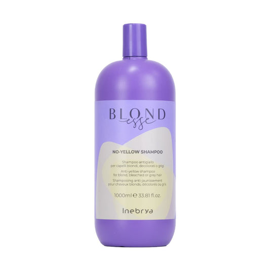 Inebrya No-Yellow Shampoo uva antigiallo per capelli decolorati o grigi 1000ml