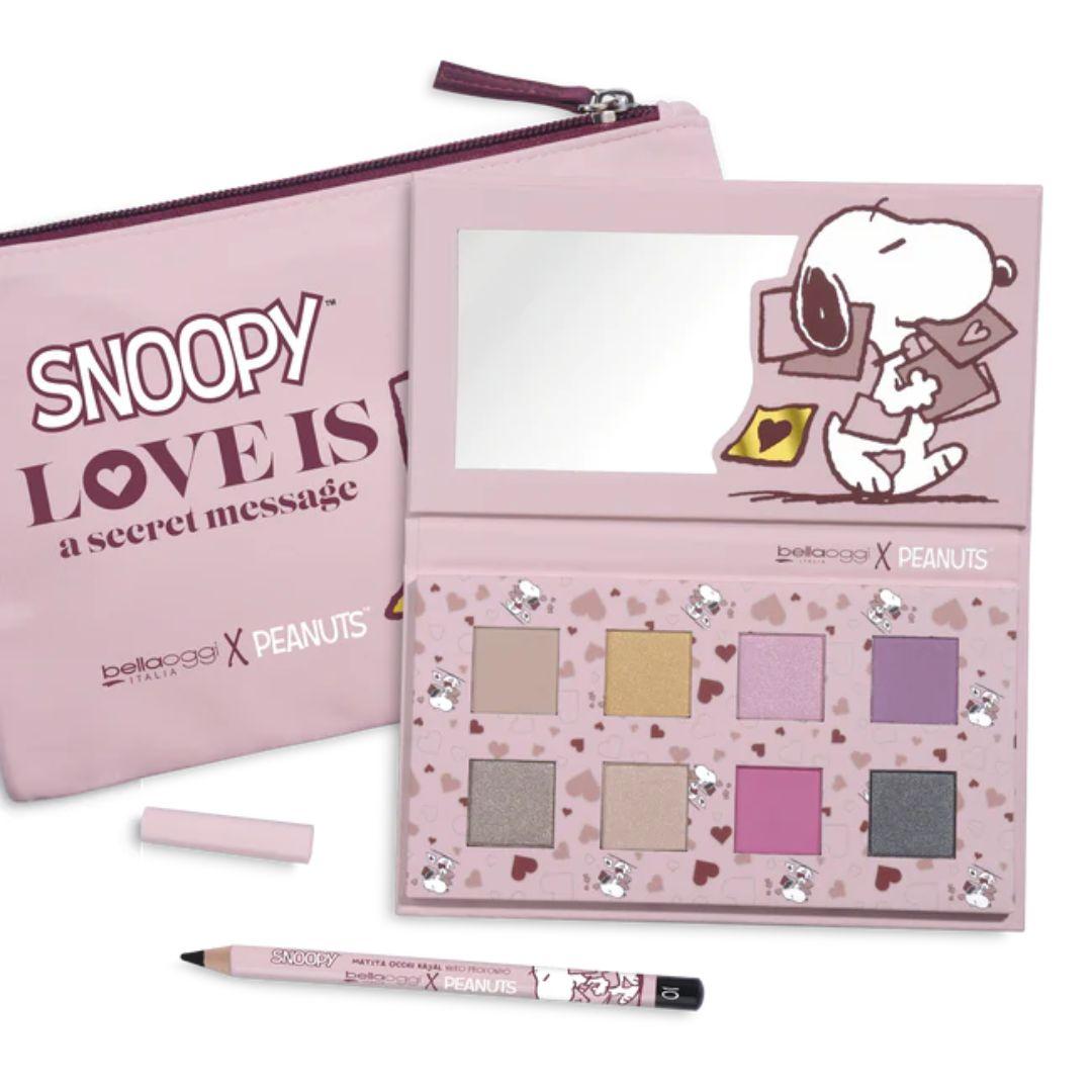 Cofanetto Snoopy Love Is a Secret Message Palette