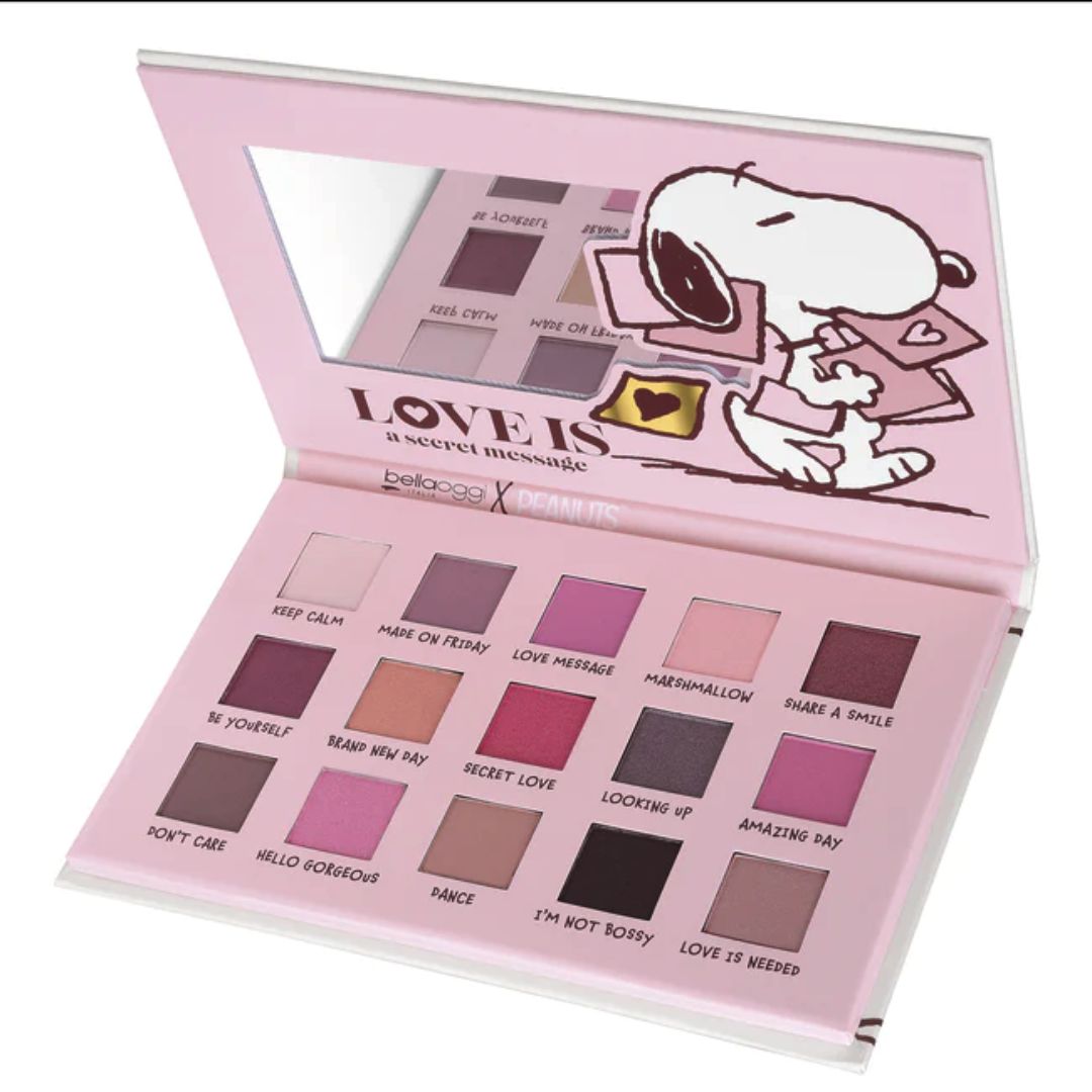 Palette Snoopy Love is a Secret Message