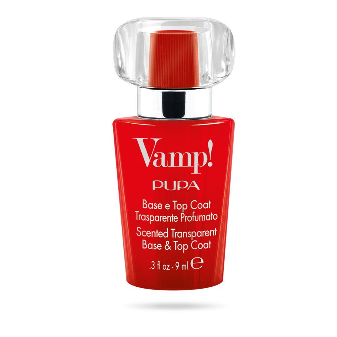 Vamp! Base e Top Coat Trasparente e Profumato