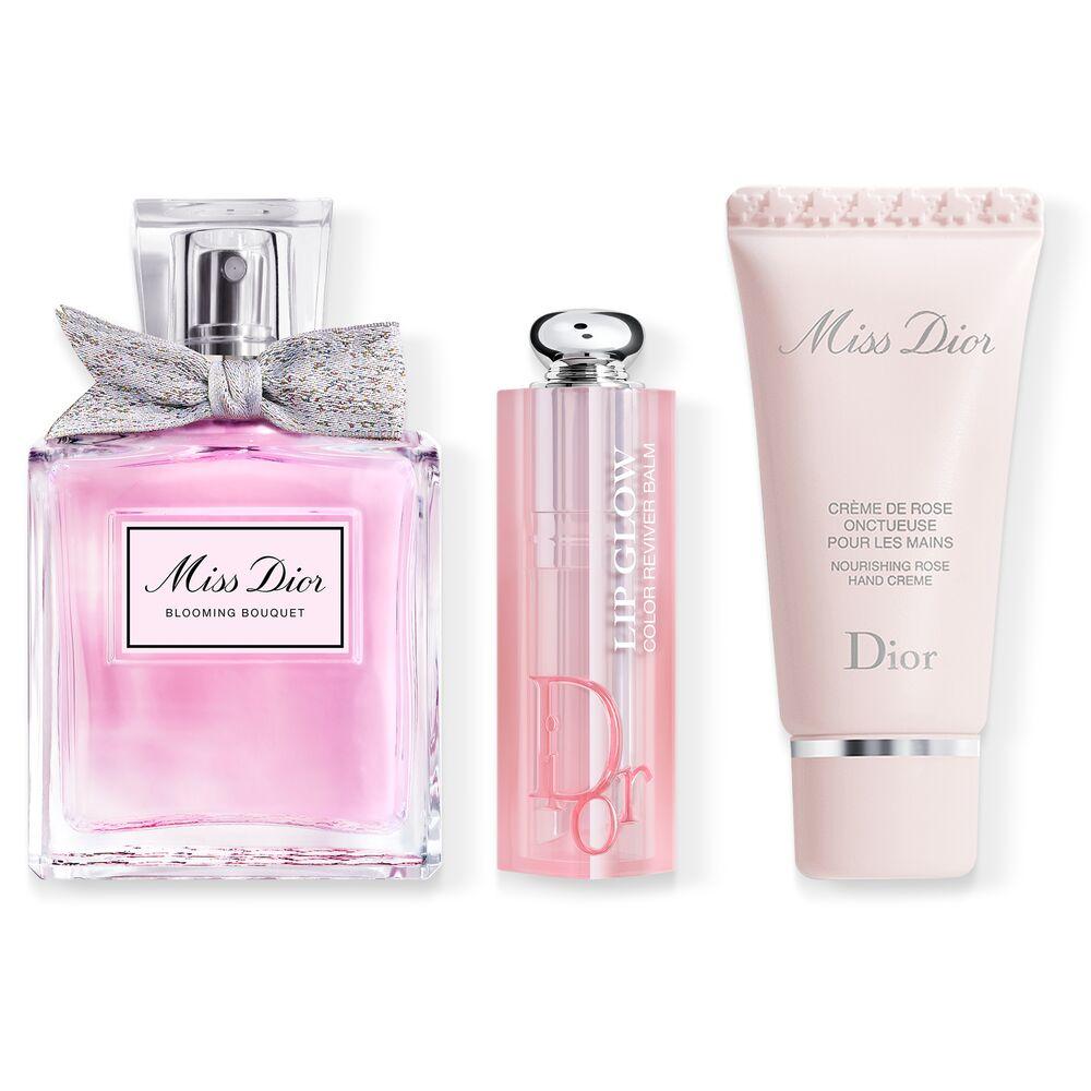 Cofanetto Miss Dior Blooming Bouquet Eau de toilette, balsamo labbra, crema mani