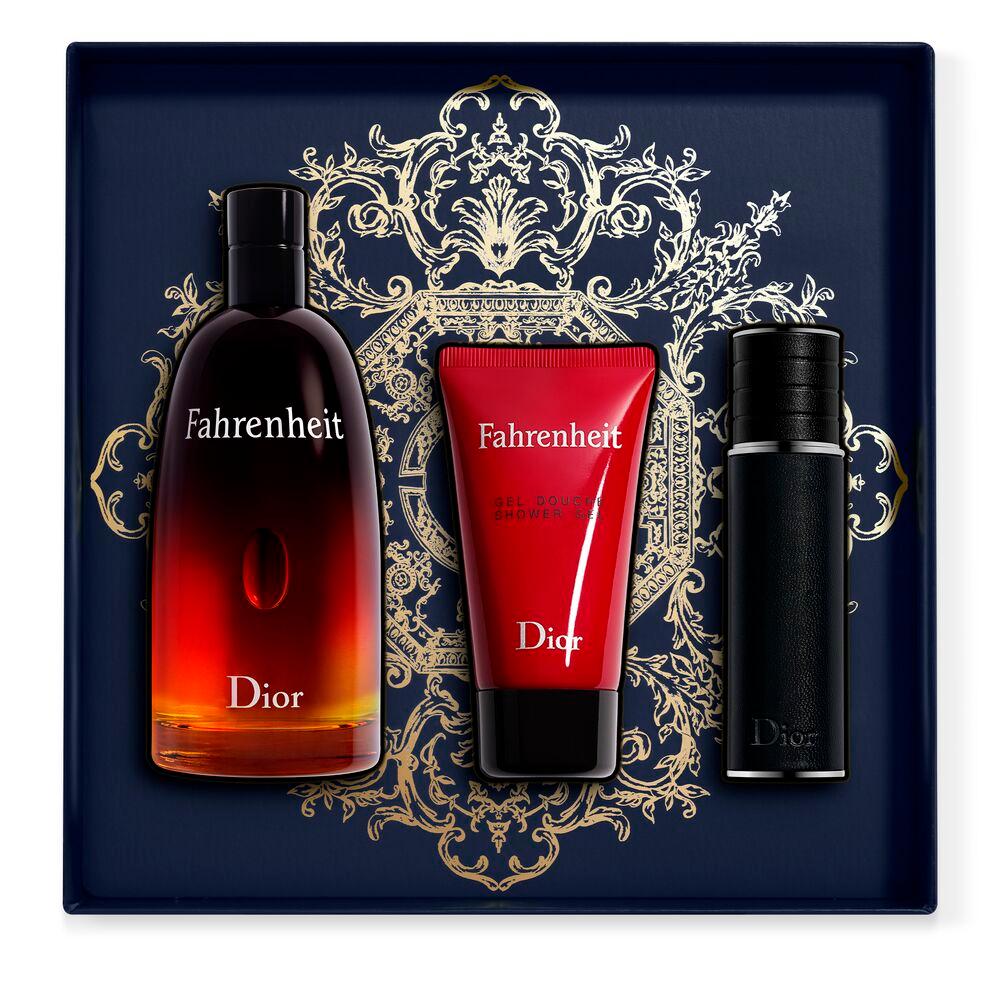 Cofanetto Fahrenheit Eau de toilette, gel doccia e spray formato viaggio