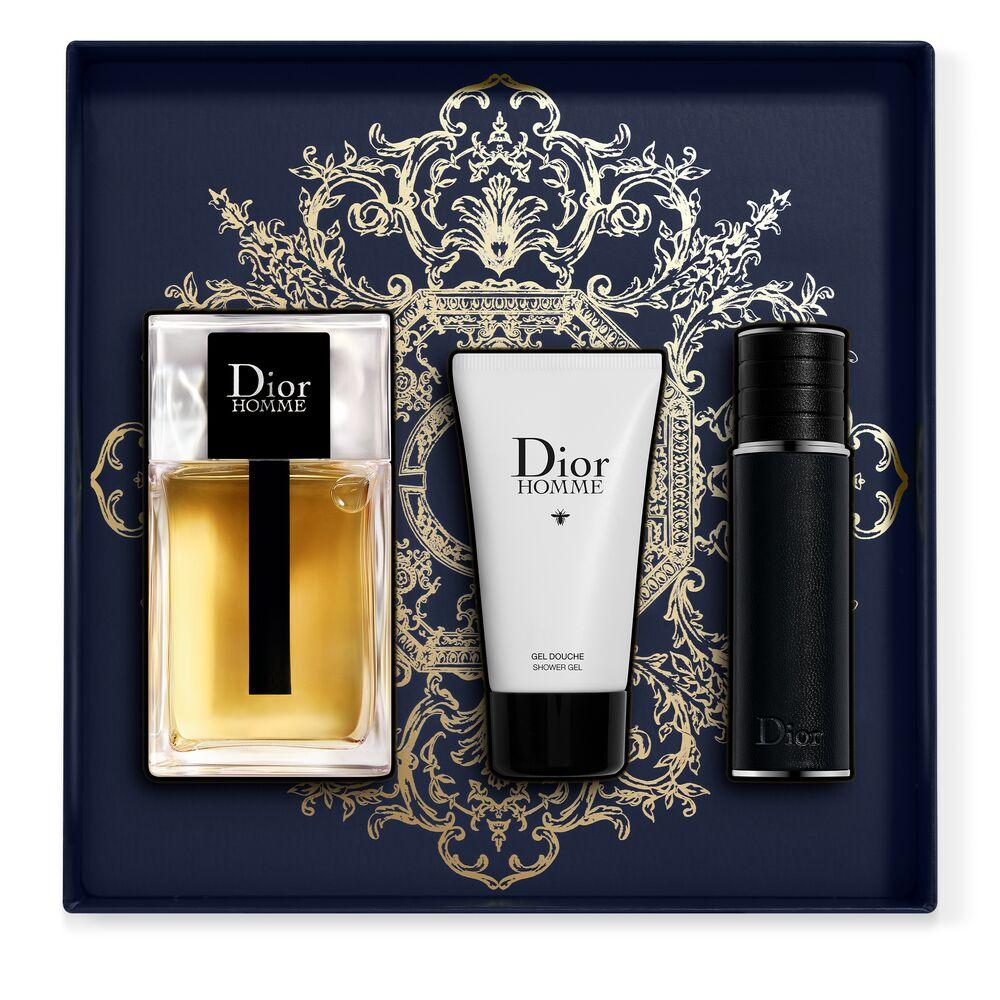 Cofanetto Dior Homme Eau de toilette, gel doccia e spray da viaggio