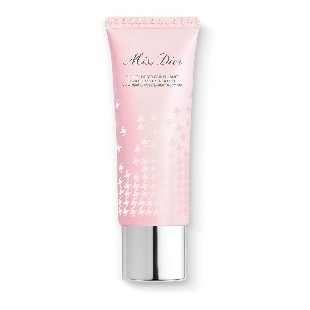 Miss Dior Gel-Sorbetto Scintillante per il Corpo alla Rosa Gel scintillante